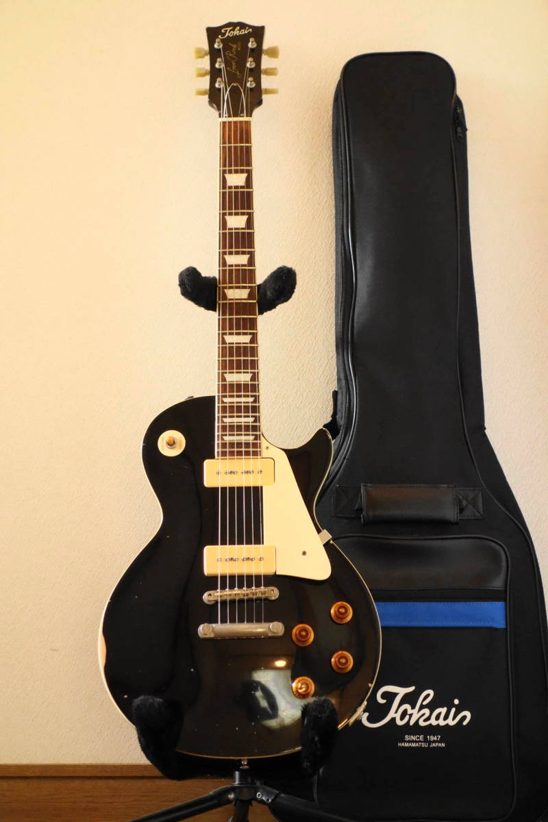 Tokai Rock Love P90 - Paul Les GuitarGuys Gold Top | Black Japan P