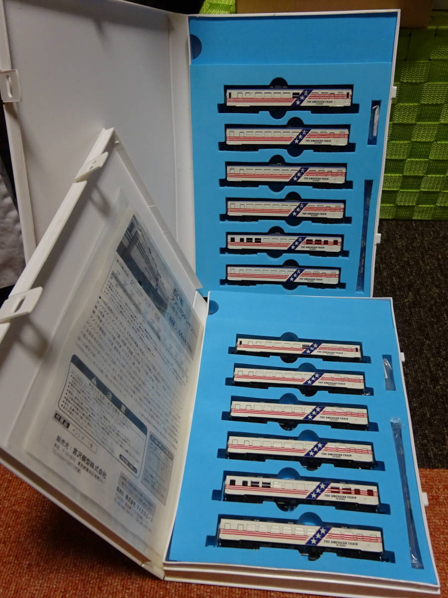 1円〜 宮沢模型 Nゲージ 50系 アメリカントレインタイプ 6両セット