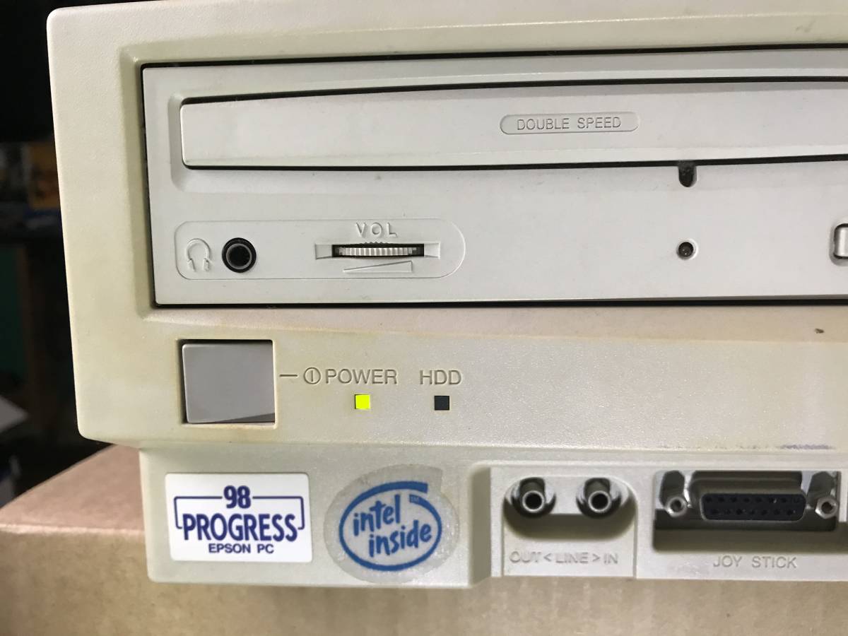 EPSON PC-486MU ジャンク PC-98互換機 Yahoo!オークション PC - FDD