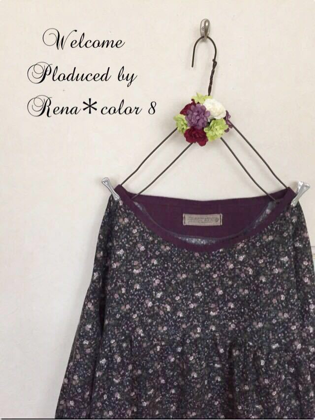 2025，爆買い ハンドメイド ぶどう色 柔らかcottonローズワンピop(ワンピース)｜売買されたオークション情報、yahooの商品情報をアーカイブ公開 - オークファン ワンピース