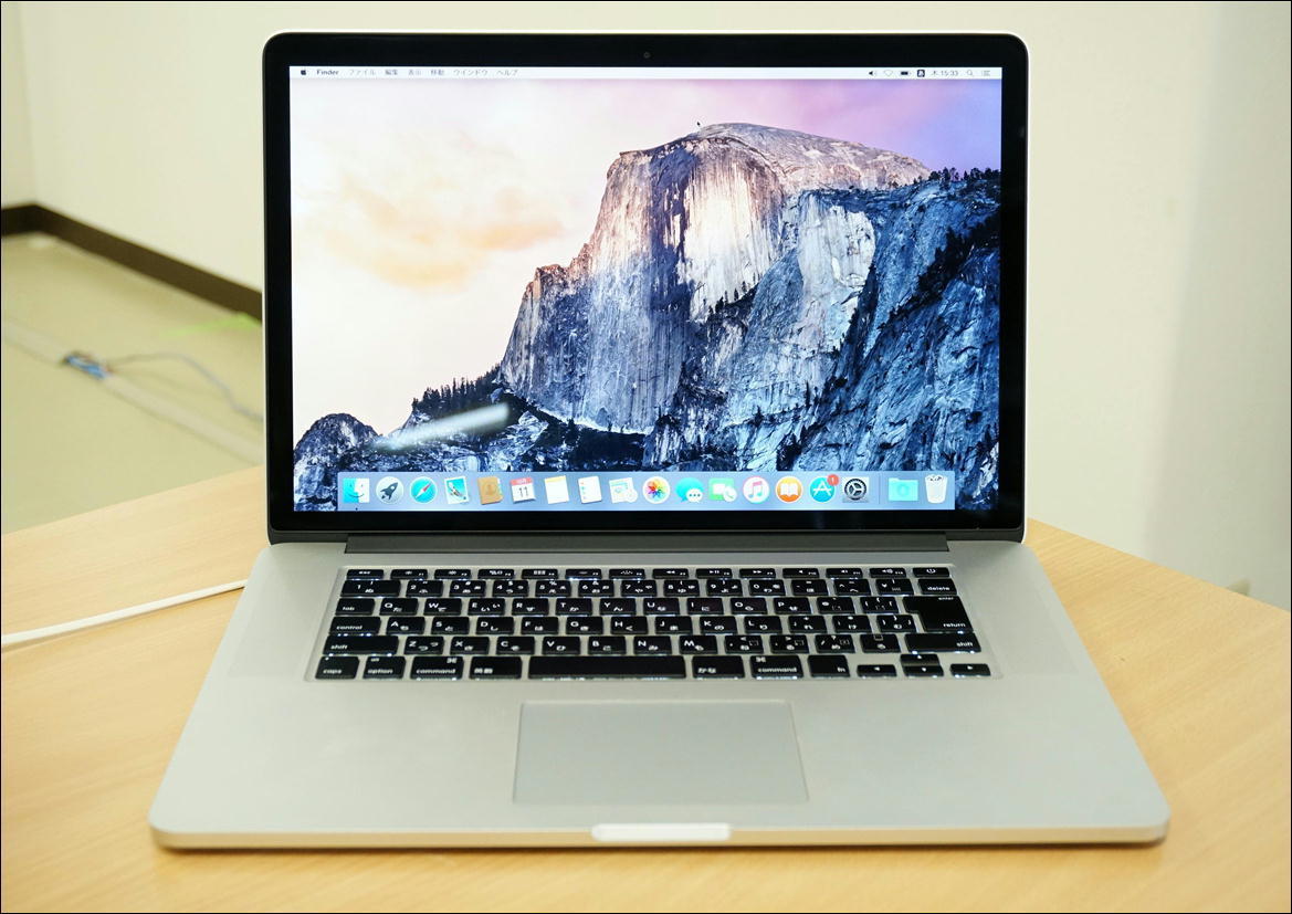 Apple MacBook Pro MGXC2J/A (Retina 15-inch， Mid 2014）[2.5GHz Ci7/16GB/512GB/10.10.5]