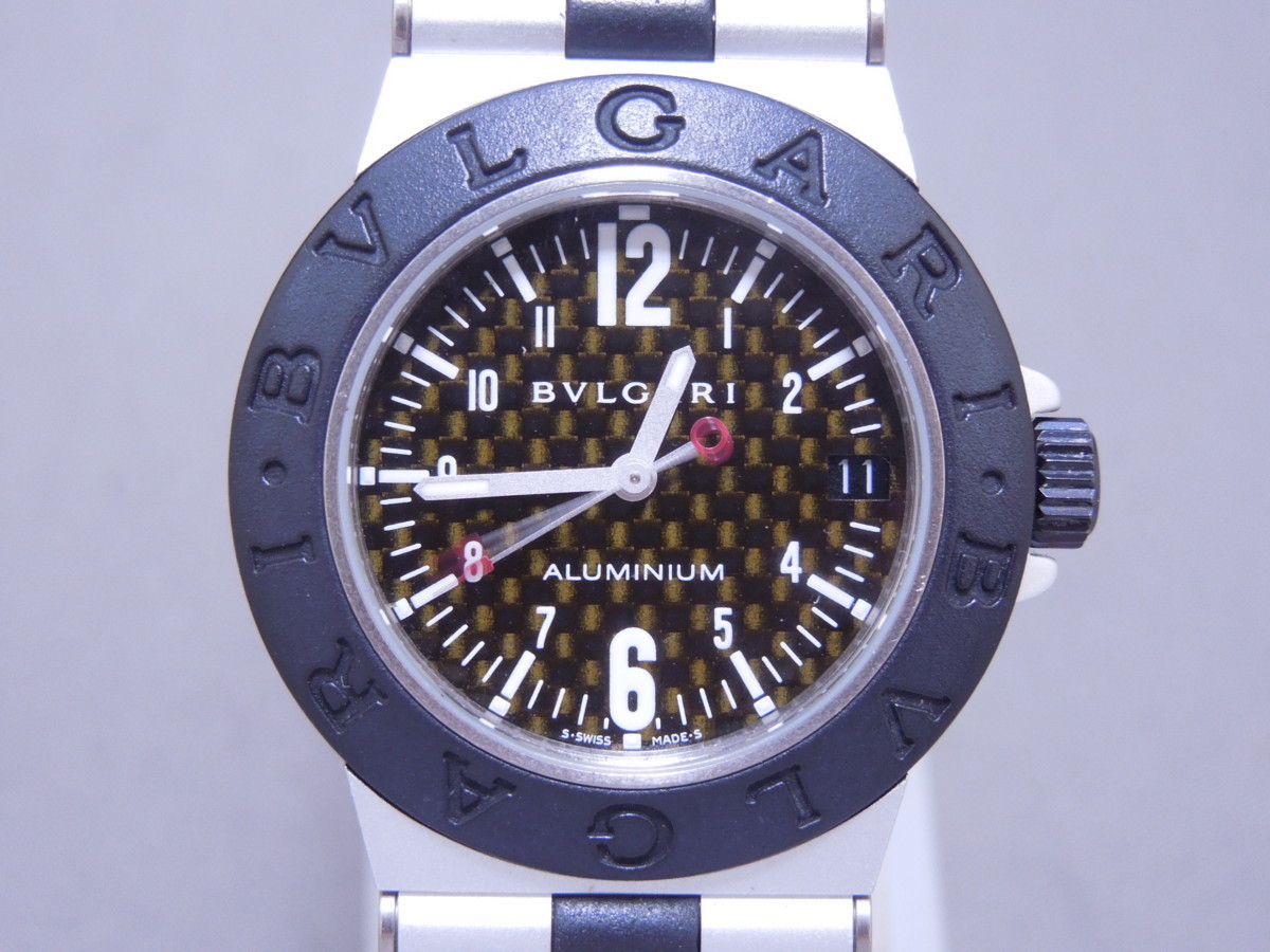 BVLGARI ブルガリ アルミニウム AL32TA ボーイズ クォーツ 