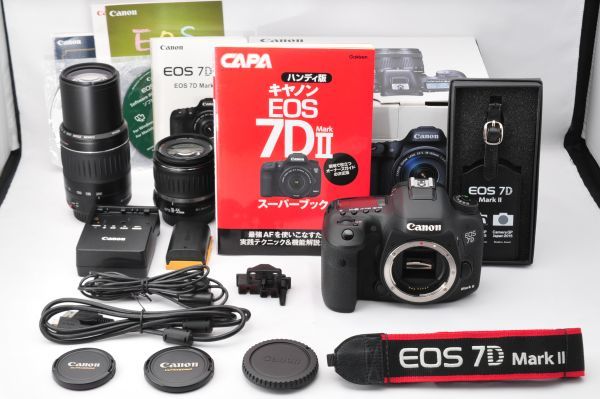 数量限定，正規品 級ボディ Canon キヤノン EOS 7D Mark II マーク2 ダブルレンズセット 元箱 付属品充実 豪華 Ｂ(キヤノン)｜売買されたオークション情報、yahooの商品情報をアーカイブ公開 - オークファン キヤノン