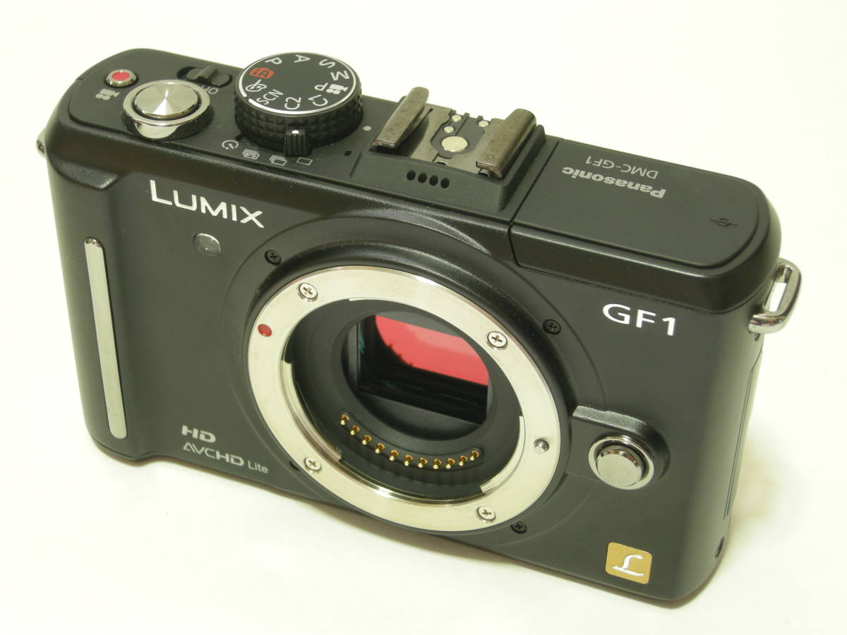 中古1年保証美品Panasonic LUMIX LUMIX GF1 ブラック 【美品】 DMC-GF1