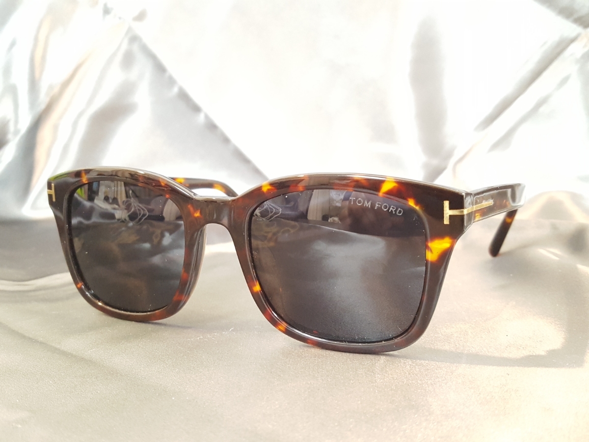 トムフォード TOM FORD ウェリントンタイプ ベッコウ柄×ゴールド 