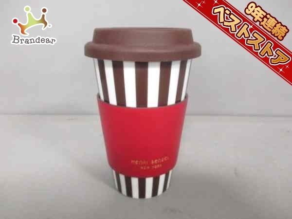 ヘンリベンデル HENRI BENDEL 食器 陶器/シリコン レッド×ダーク ヘンリベンデル HENRI BENDEL 食器 陶器/シリコン レッド×ダーク