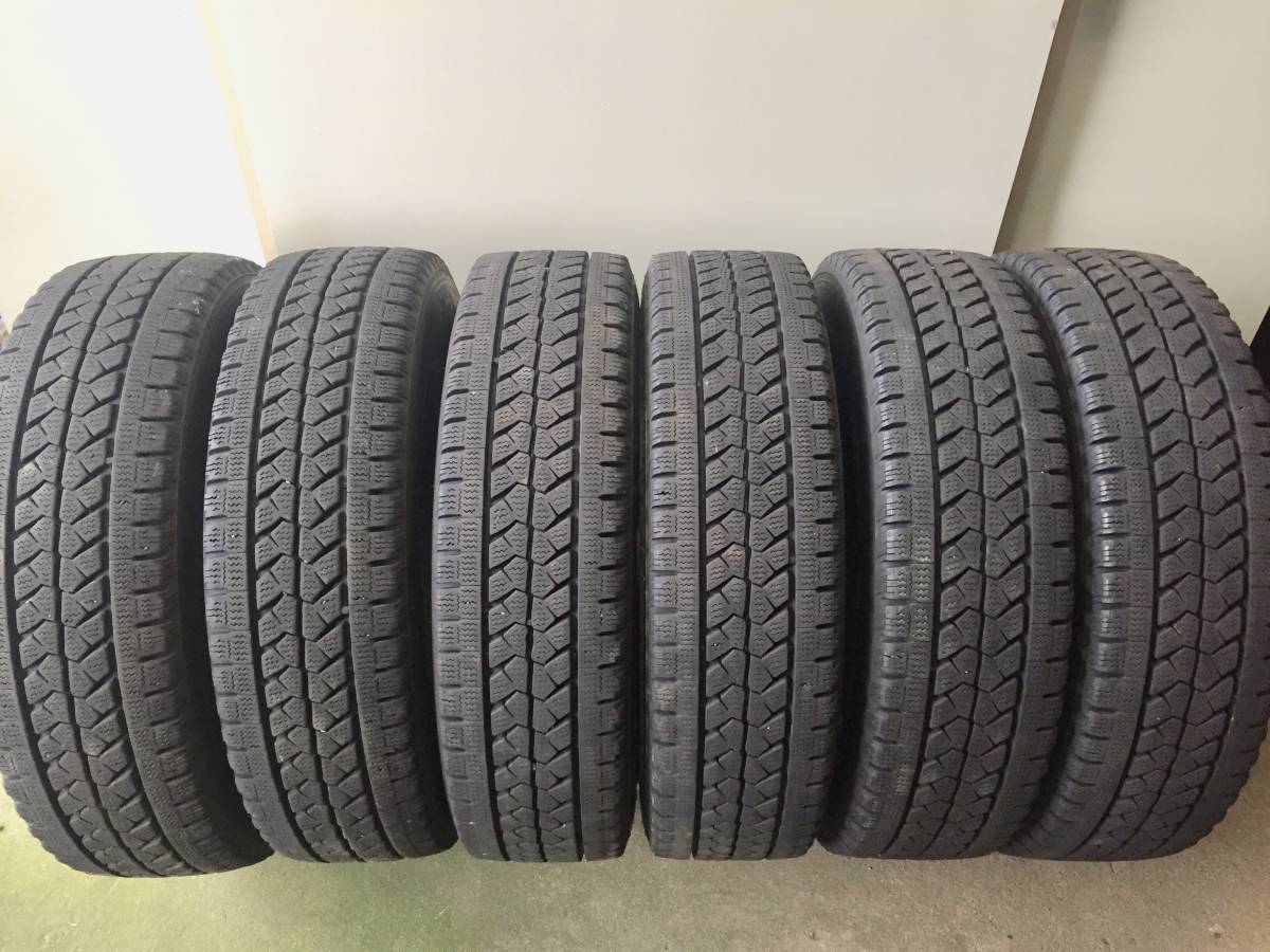 205⁄70R16 111⁄109L BS BLIZZAK W979 スタッドレス 6本 2016年製
