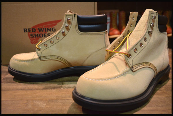 Red Wing レッドウィング スーパーソール8118 9Dスエード 9.5D 箱付 未使用】レッドウィング 8118 スエード スーパーソール