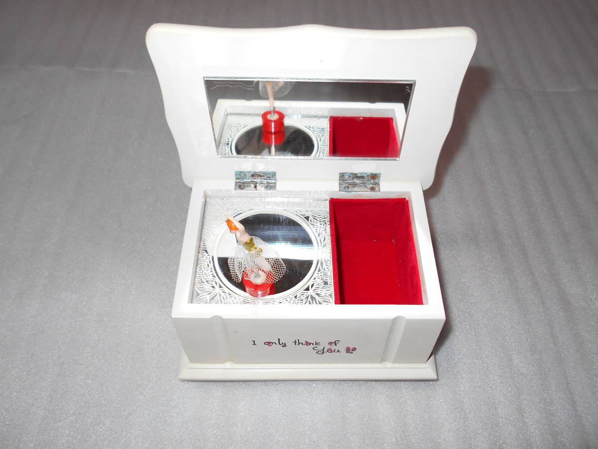 中古 昭和レトロ オルゴール 水森亜土 月の砂漠