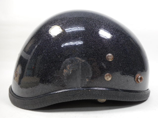 入手困難カラー！黒ラメ! 60s BUCO GUARDIAN ハーフヘルメット☆60年代