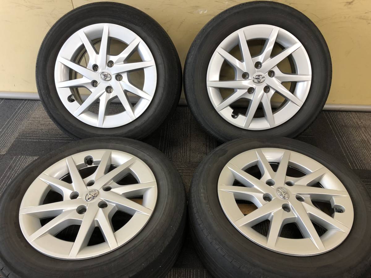 美品】205/60R16 16インチ プリウスα 純正アルミホイールセット 16×6J 