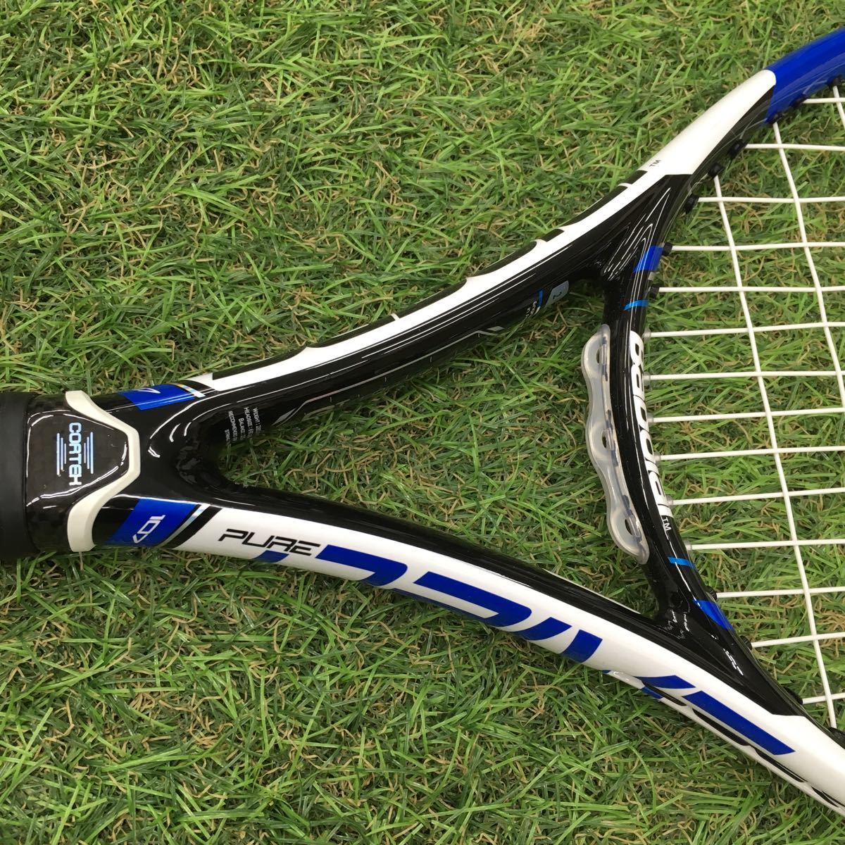H6002 BabolaT バボラ PURE DRIVE 107インチ テニスラケット 硬式 中古