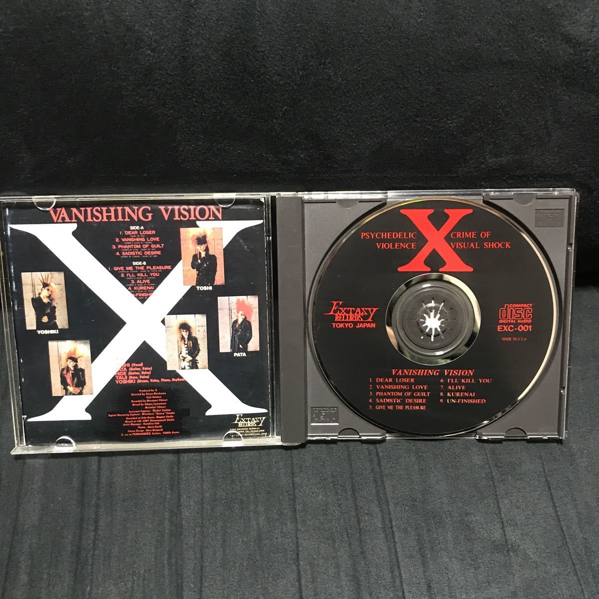 X Vanishing Vision ヴァニシング ヴィジョン エックス X VANISHING