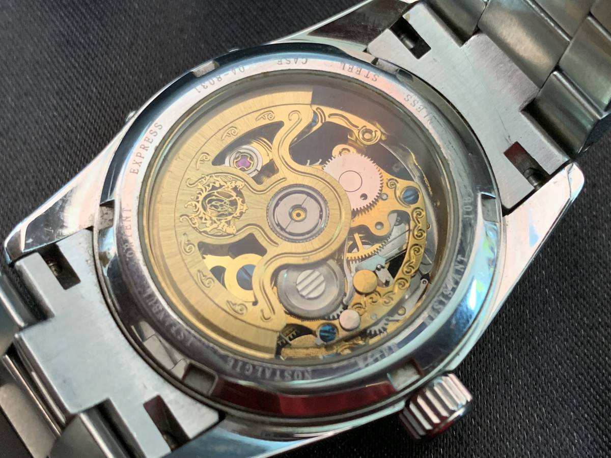 No.1740 ORIENT EXPRESS☆オリエント エクスプレス OA-8031 スケルトン 