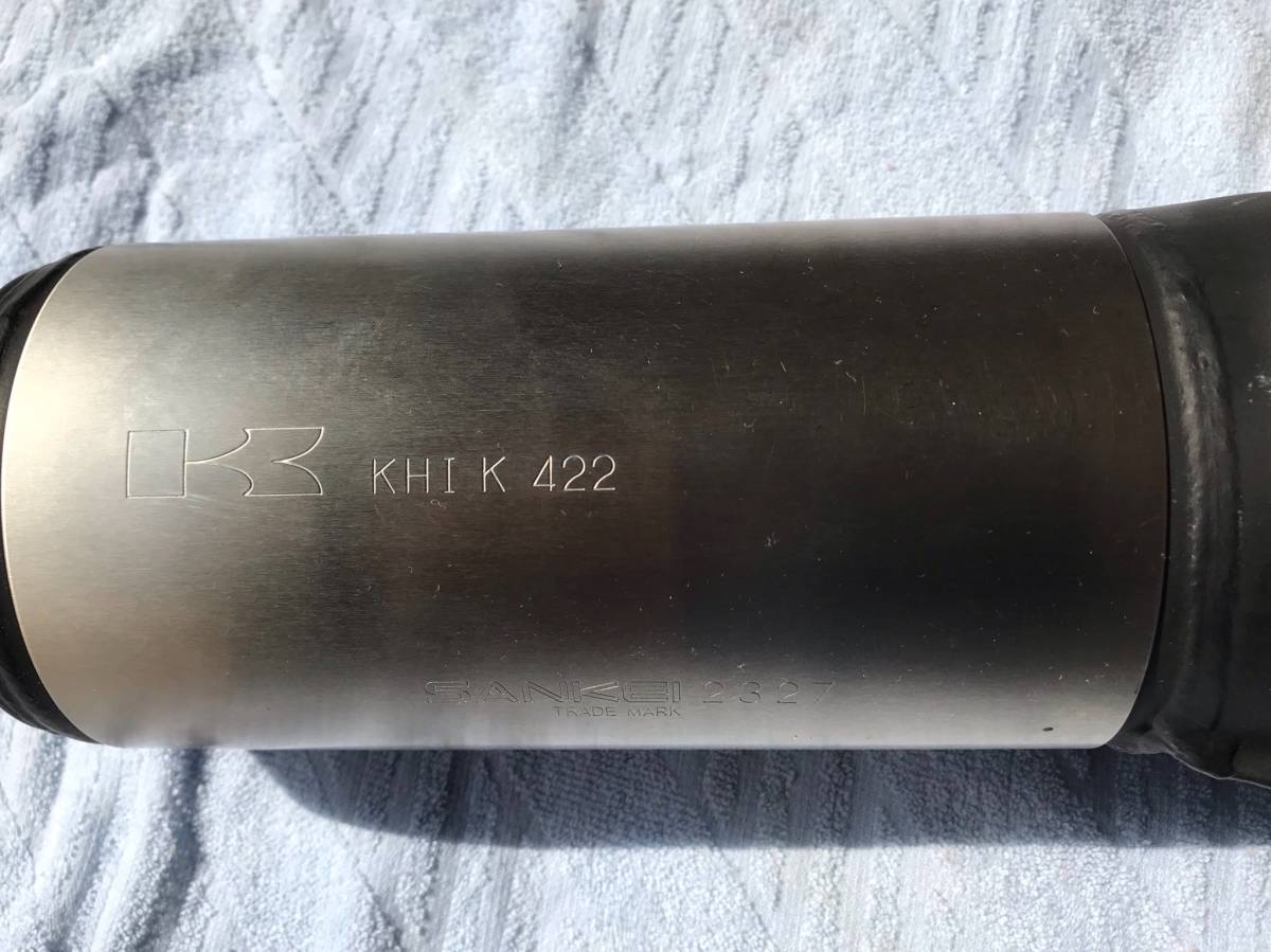 Dトラッカー/KLX250　純正マフラー　K422 サイレンサー　_1