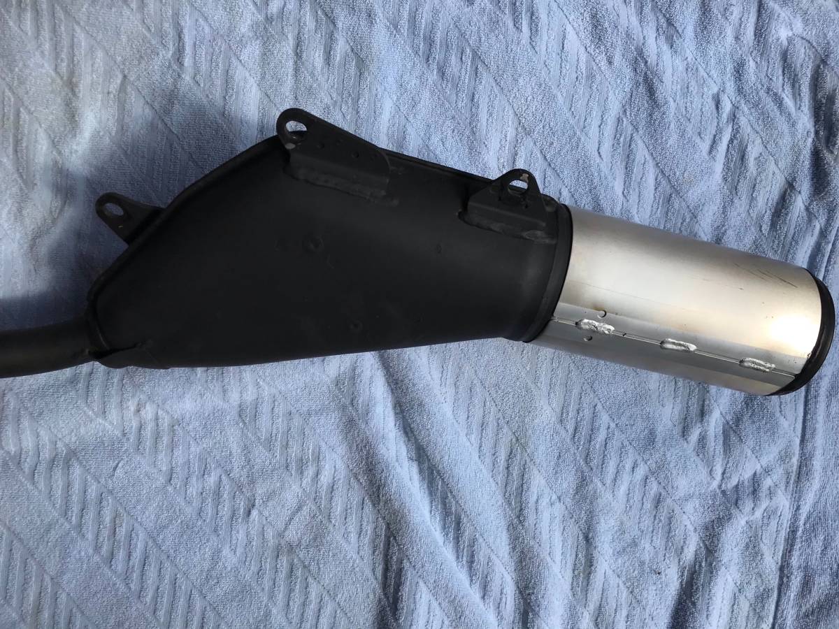Dトラッカー/KLX250　純正マフラー　K422 サイレンサー　_3