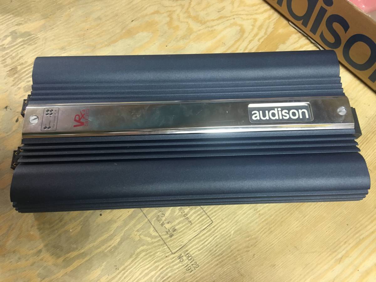 中古 audison オーディソン VRX4.300 カーオーディオ アンプ メーカー