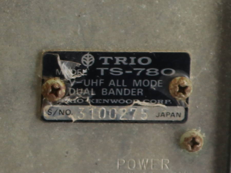 TRIO TS-780 V-UHF オールモード デュアルバンダー◇ジャンク品 【公式