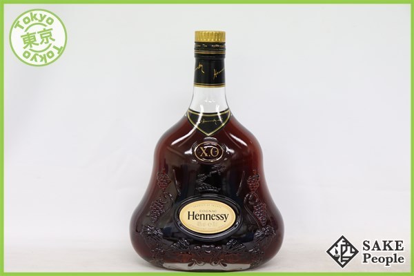 金キャップ 700ml クリアボトル ヘネシー XO X.O ブランデー 40