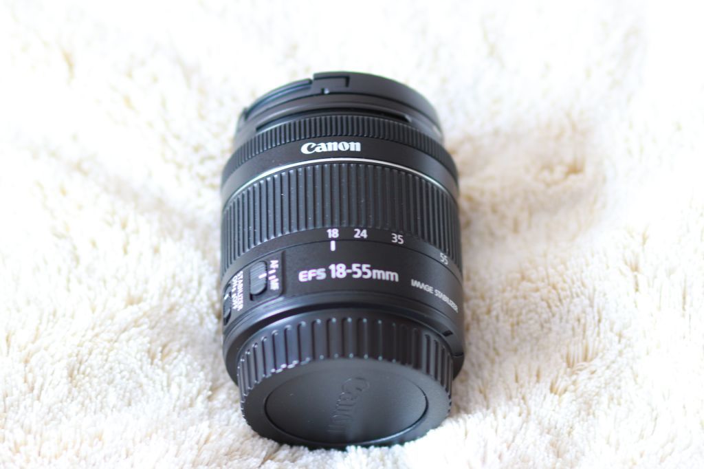 Canon純正交換レンズEF-S18-55mm F4-5.6 IS STM中古美品 家電、AV