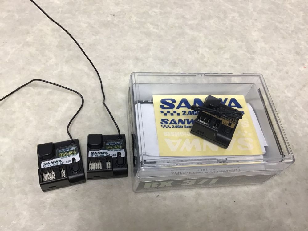 サンワ 2.4GHz DSSS RX-371、オプションNo.1 サンワ 互換 受信機 / RC