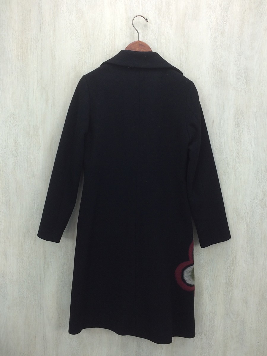 Jocomomola◇コート/40/ウール/BLK/GJUAG-05290 ホコモモラJocomomola 