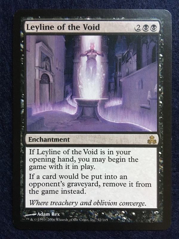 MTG《虚空の力線/Leyline of the Void(GPT)》 英語 1枚 【公式通販】