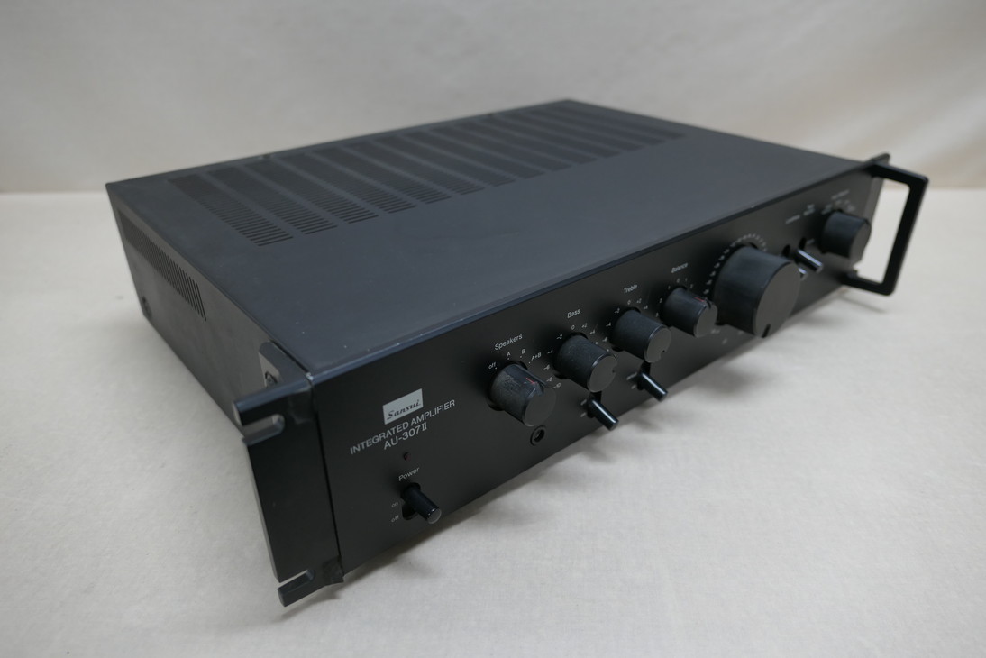 アンプ SANSUI A-a7 A7 Sansui AU-307Ⅱ アンプ ＠12＠734 技術者魂を感じるSANSUIのアンプ