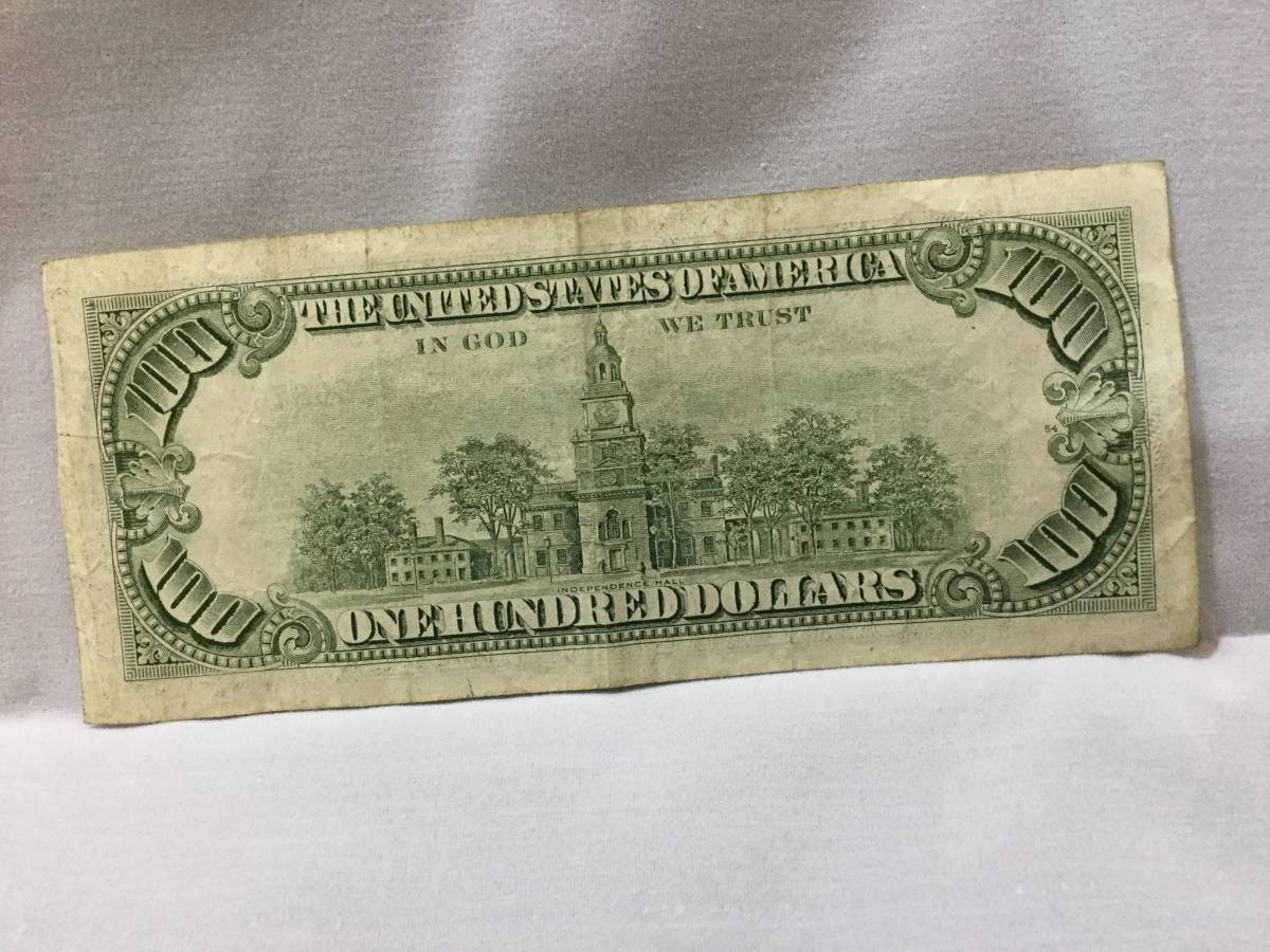 アメリカ ドル 旧紙幣 100ドル札 2006年 ONE HUNDRED DOLLARS