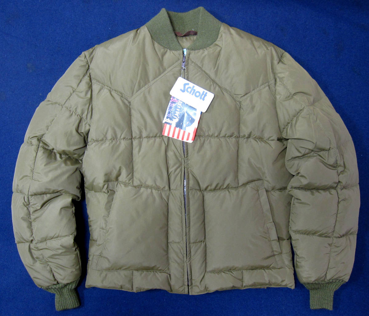 通販オンライン ストア 希少 90s USA製 Schott ショット ダウン 