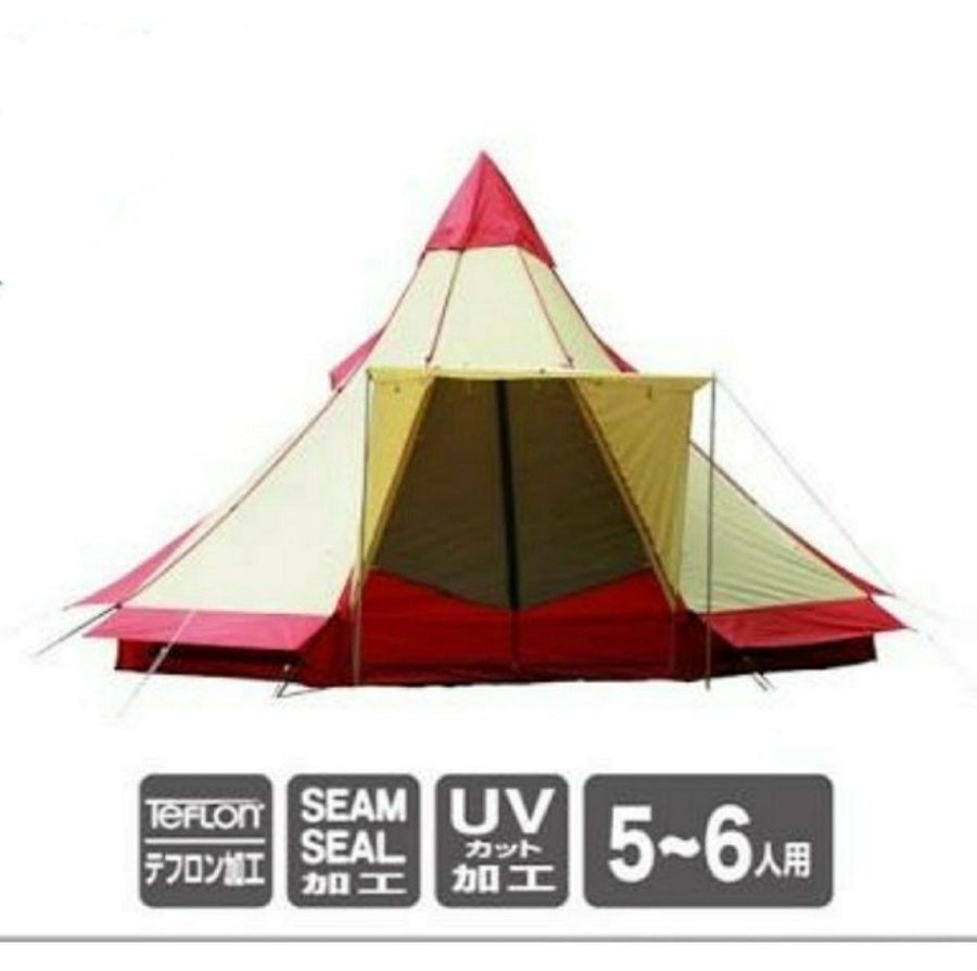 新品未使用・送料込】オガワ 小川 OGAWA ワンポールテント ピルツ12 レッド
