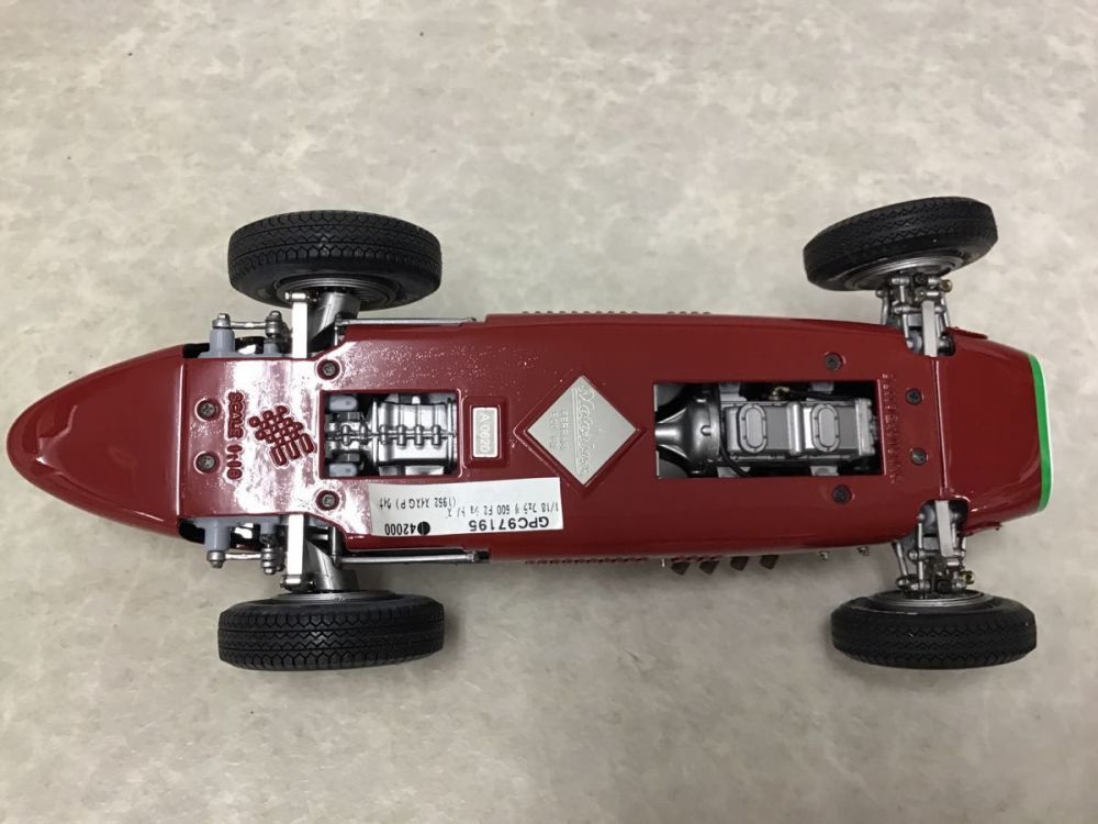 箱無 モーターボックス 1/18 フェラーリ500 F2/ミニカー EXOTO