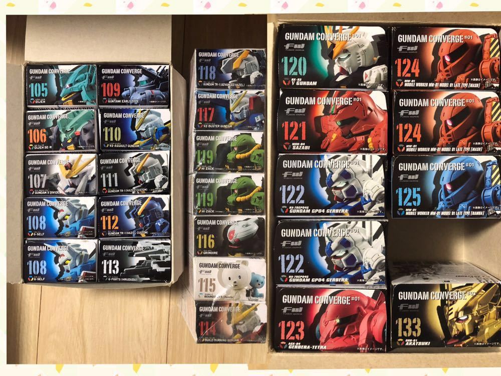 FW GUNDAM CONVERGE ガンダム コンバージ 1弾～＃8弾 コンプリート