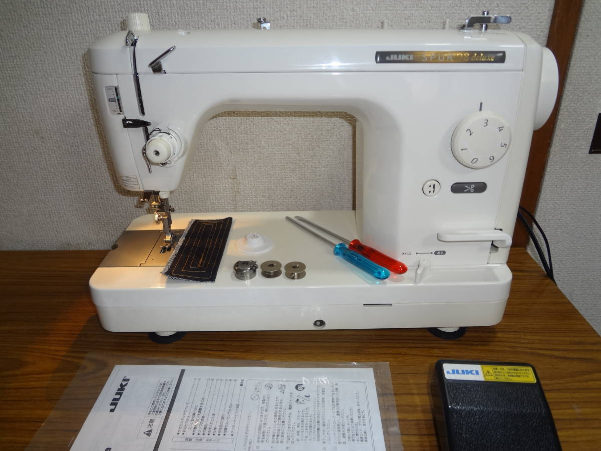 ◇64 ジューキJUKI 日本製 職業用ミシン SPUR TL-98DX☆自動糸切り