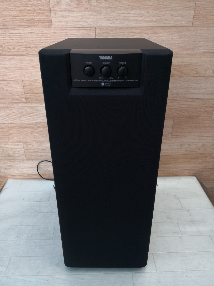 1201-407M③17514 ウーファー YAMAHA ヤマハ YST-SW150 音楽 箱付き