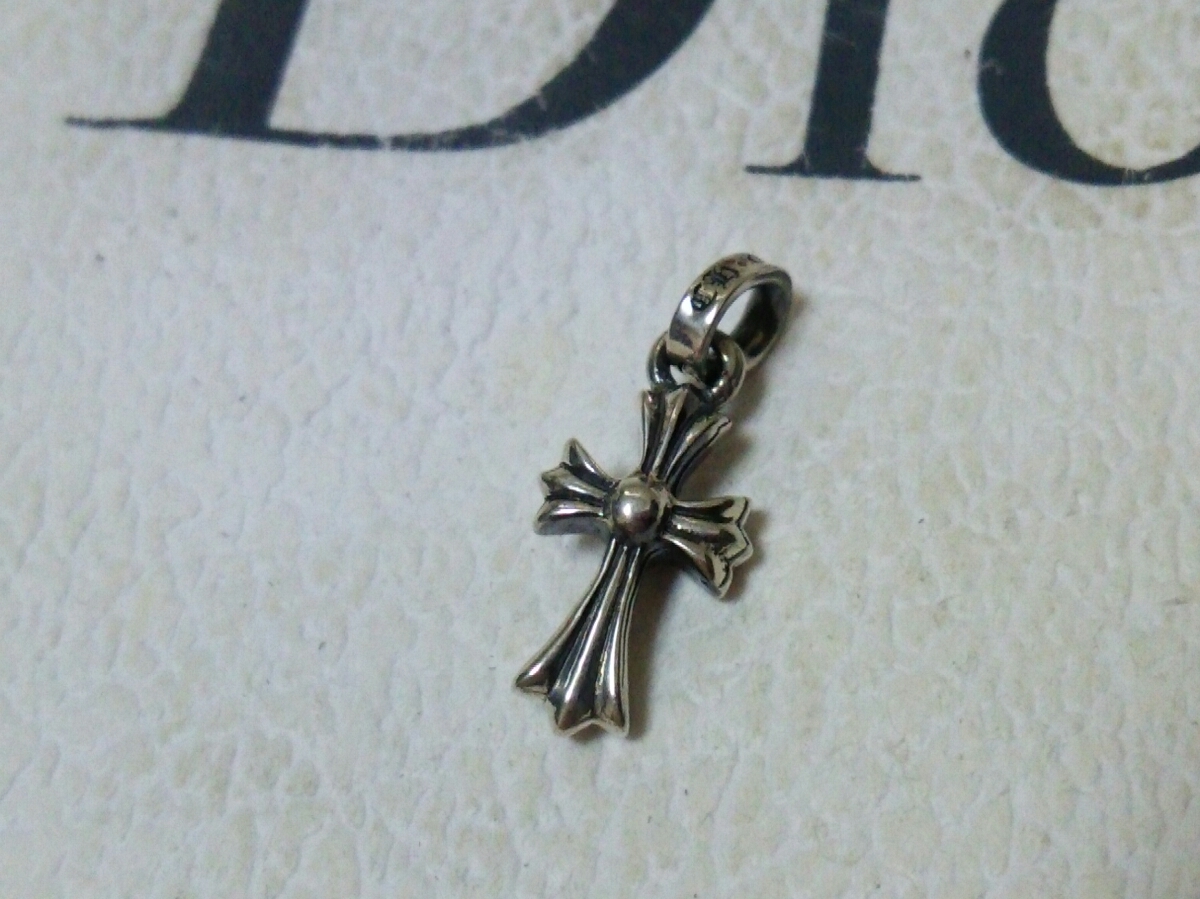 □クロムハーツ□ベビーファットクロスチャーム CHROME HEARTS クロム 