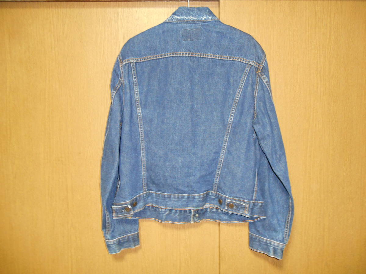美品 濃紺 60s 70s Levi's 70505 BIG E デニム ジャケット 46 USA製