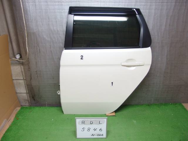 送料無料 H25年 N ONE JG1 リア リヤ Rドア 左 L 中古 即決