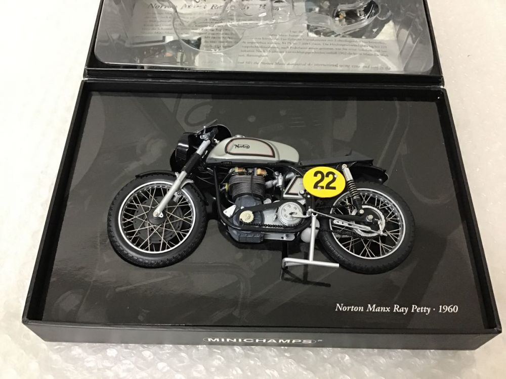 ミニチャンプス 1/12 Norton Manx Ray Petty 1960 / ミニカー 【公式通販】