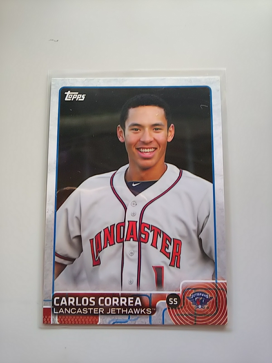 0 Topps Pro Debut Carlos CARLOS Variation CORREA SSP Rodon RC+