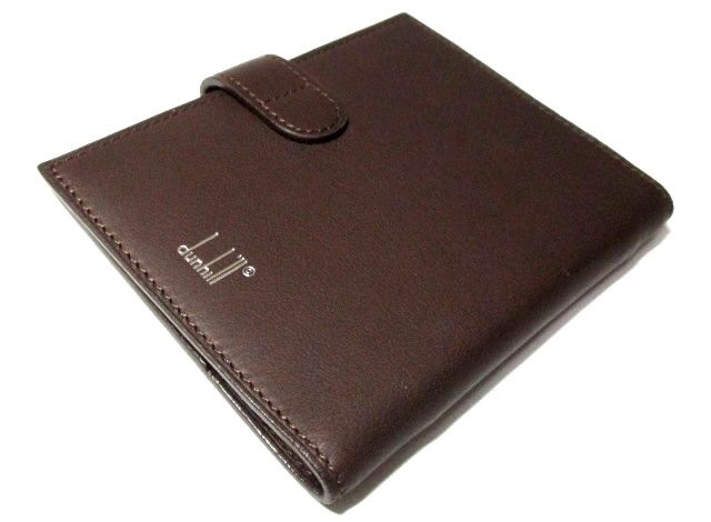 美品☆dunhill☆ダンヒル☆手帳カバー☆レザー☆ダークブラウン☆