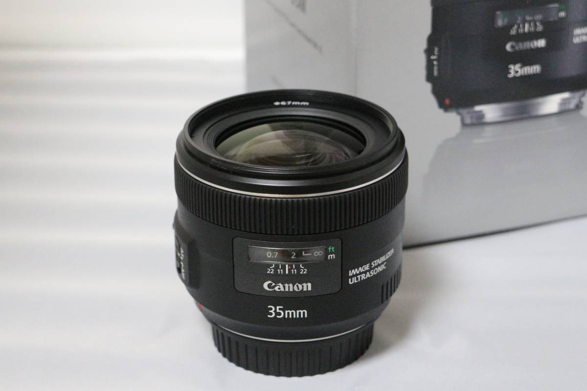 Canon】EF35mm F2 IS USM【極上美品】おまけKenko UVフィルター 【公式