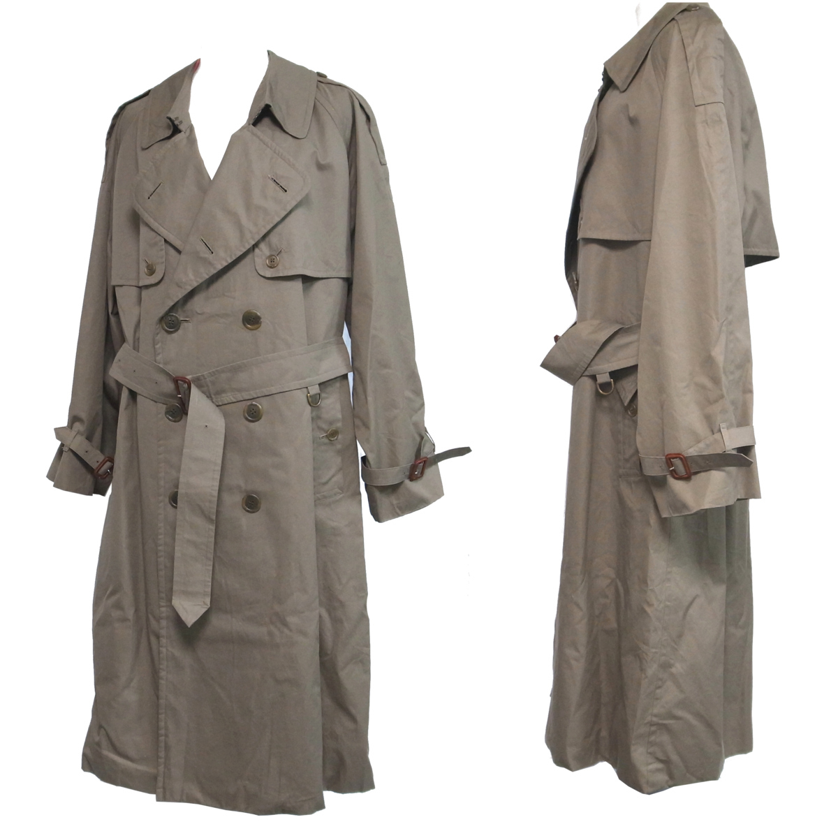 【定番人気，2025】 クリーニング済 バーバリー トレンチコート 取り外し可能ライナー付き 大き目サイズ(XLサイズ以上)｜売買されたオークション情報、yahooの商品情報をアーカイブ公開 - オークファン 男性用