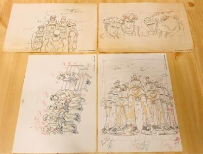 スラムダンク セル画 井上雄彦 集英社 複写原画 カラー 電通 動画集