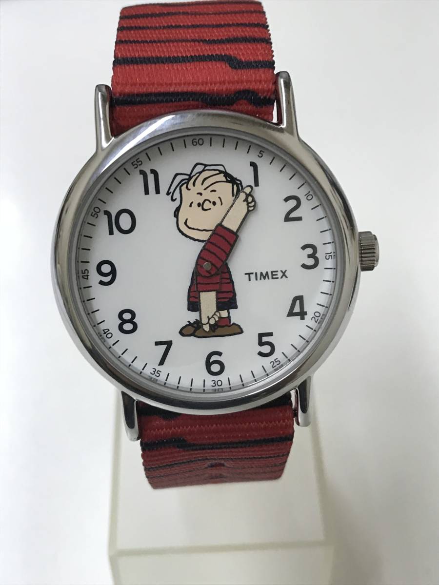 TIMEX × PEANUTS WEEKENDER EXCLUSIVE タイメックス ピーナッツ スヌーピー ウィークエンダー 海外モデル LINUS ライナス　未使用品