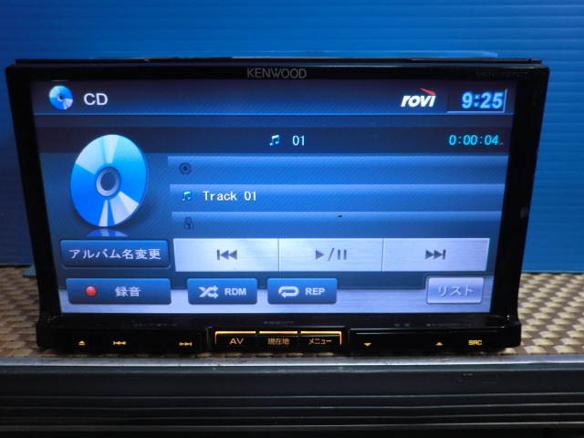 ケンウッド メモリーナビ MDV-727DT ☆CD/DVD SD Bluetooth USB