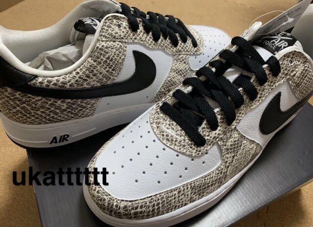 NIKE エアフォース1 白蛇 NIKE ナイキ 25.5㎝ ナイキ エア NIKE エアフォース1 白蛇 NIKE ナイキ 25.5㎝ ナイキ エア