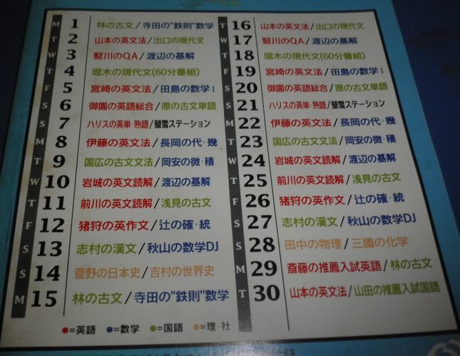 大学受験ラジオ講座 - 参考書 Yahoo!オークション 1992年度 「大学受験