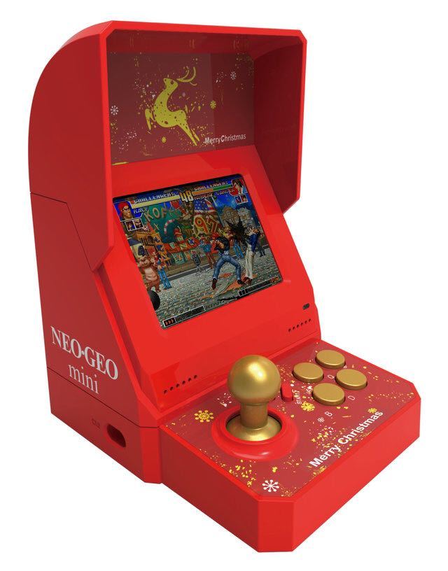 新品，限定SALE ネオジオミニ NEOGEO mini クリスマス限定 予約済み(ネオジオ)｜売買されたオークション情報、yahooの商品情報をアーカイブ公開 - オークファン ネオジオ