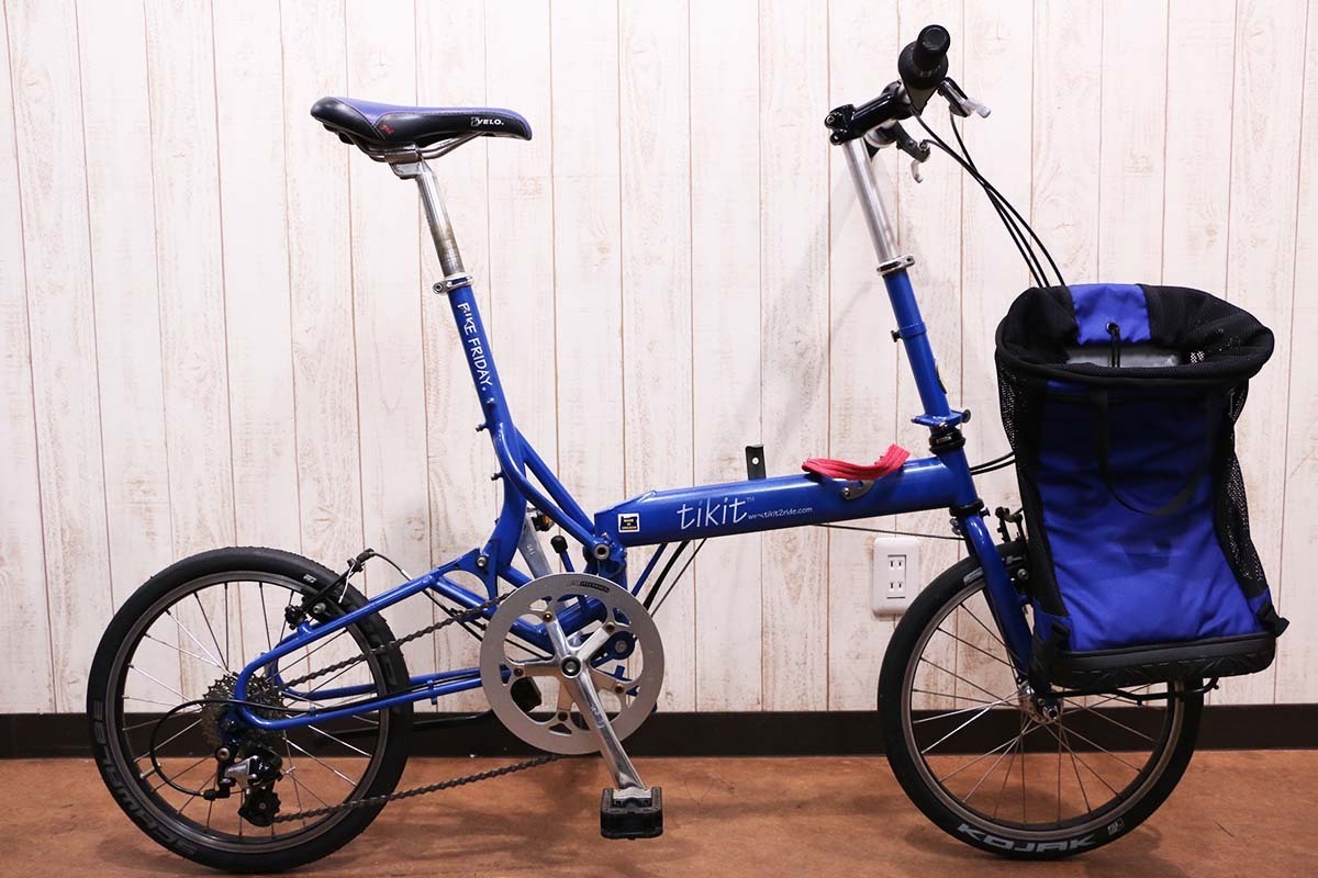 Bike Friday tikit 折りたたみ自転車 青 【公式通販】